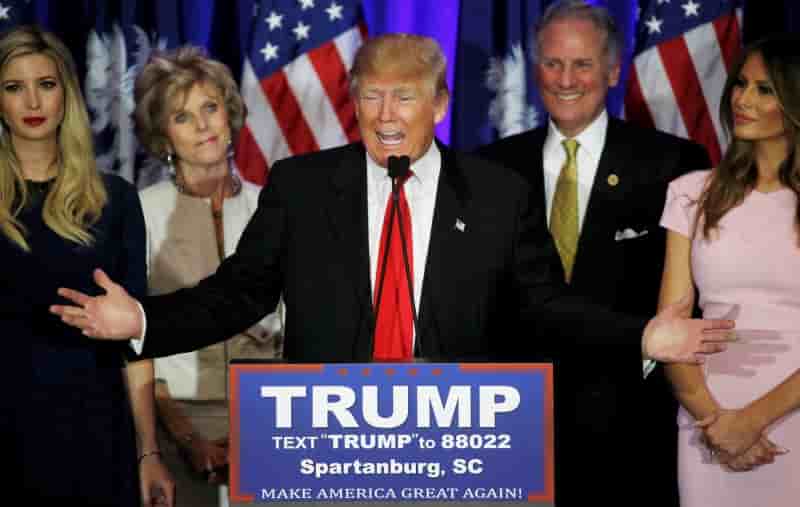 Donald trump conforte son avance