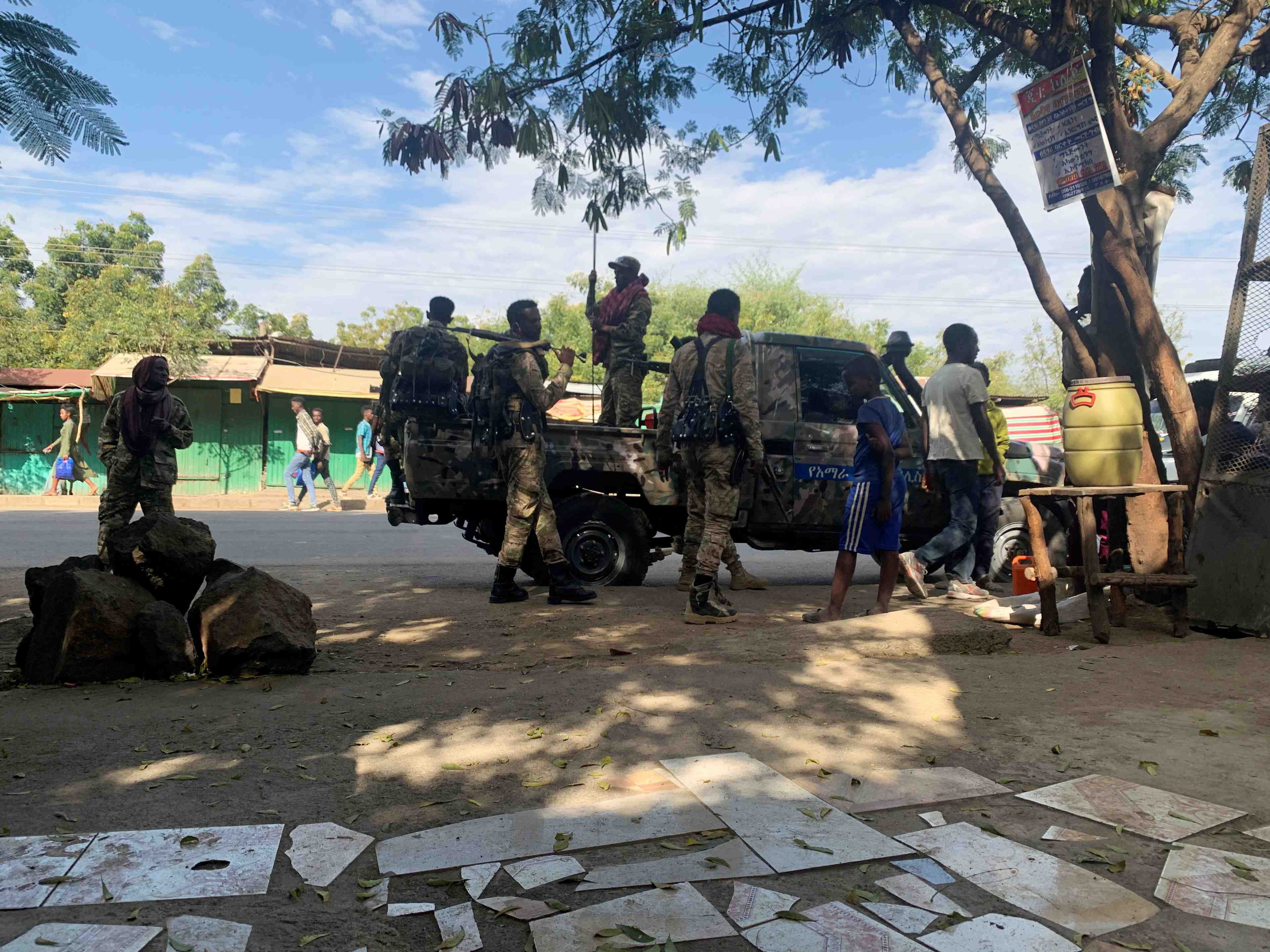 Les forces du tigre disent avoir detruit une division mecanisee de l'armee ethiopienne