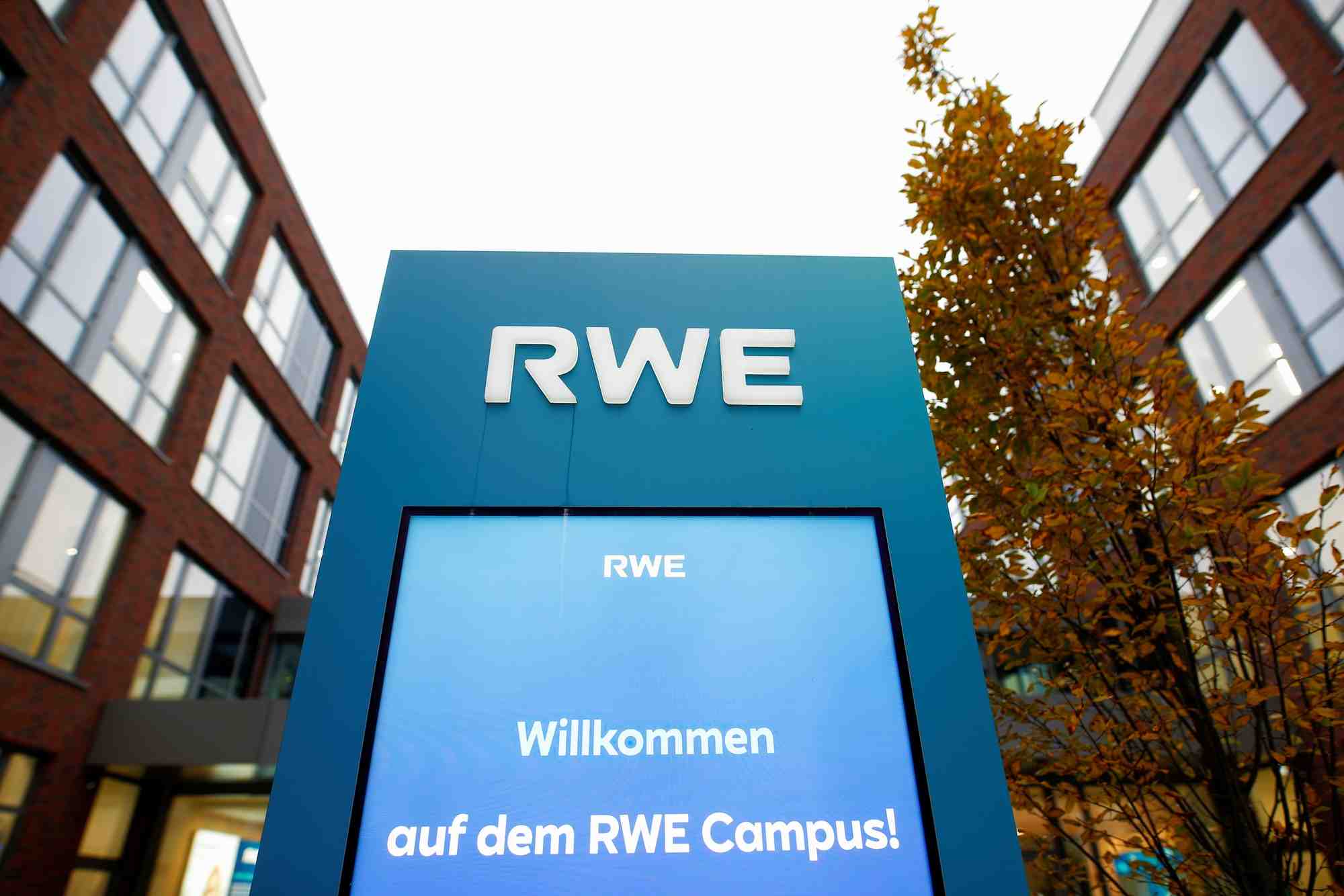 Le logo de rwe