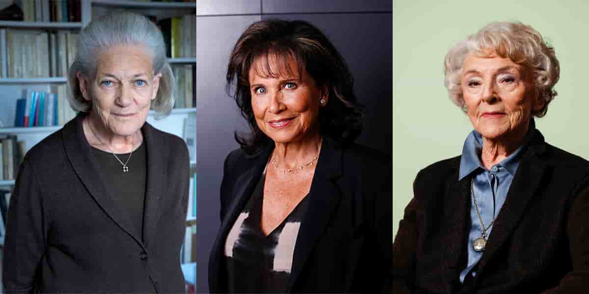Elisabeth Badinter, Anne Sinclair et Mona Ozouf