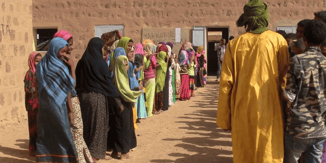 Mali Kidal populations école