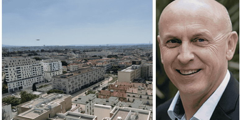 Thomas Brée, dirigeant de l'agence immobilière France Gestion à Montpellier, et président de la FNAIM Hérault.