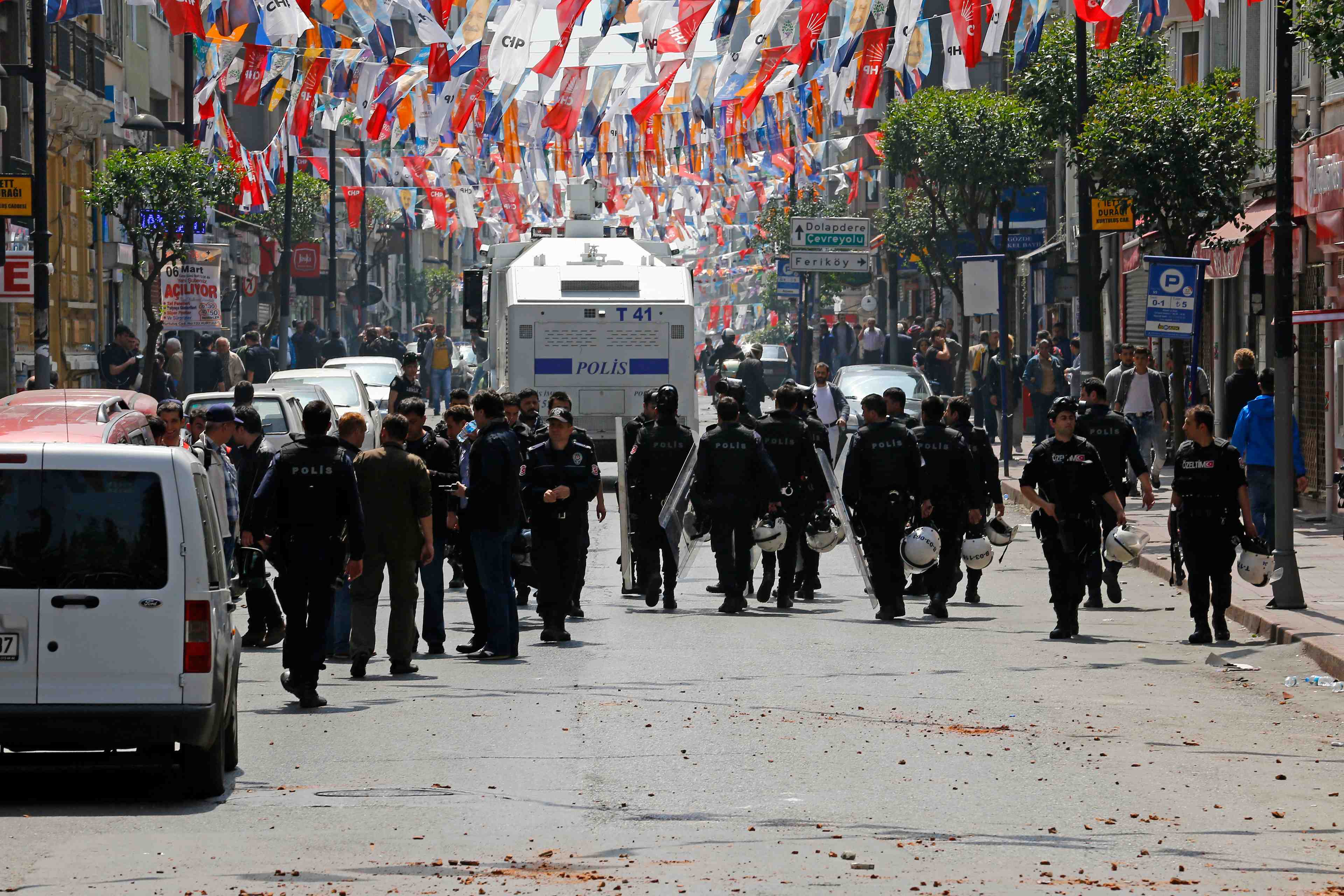 Securite renforcee a istanbul a l'occasion du 1er-mai