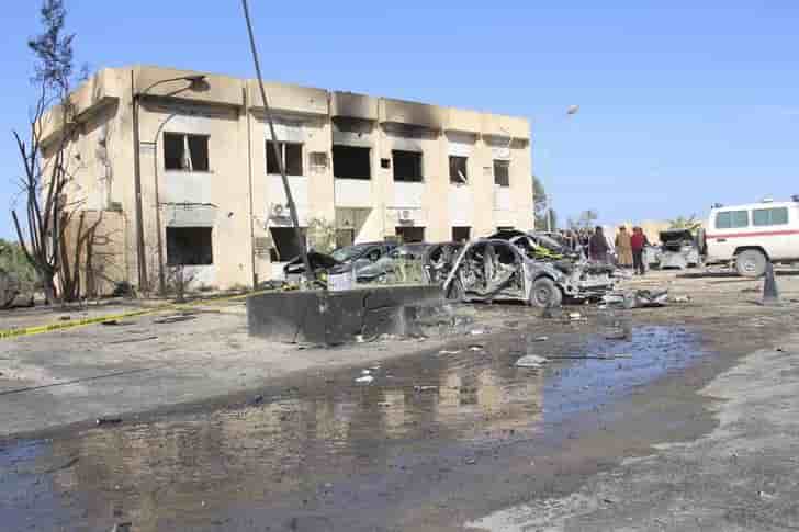 L'ei revendique l'attentat au camion piege en libye