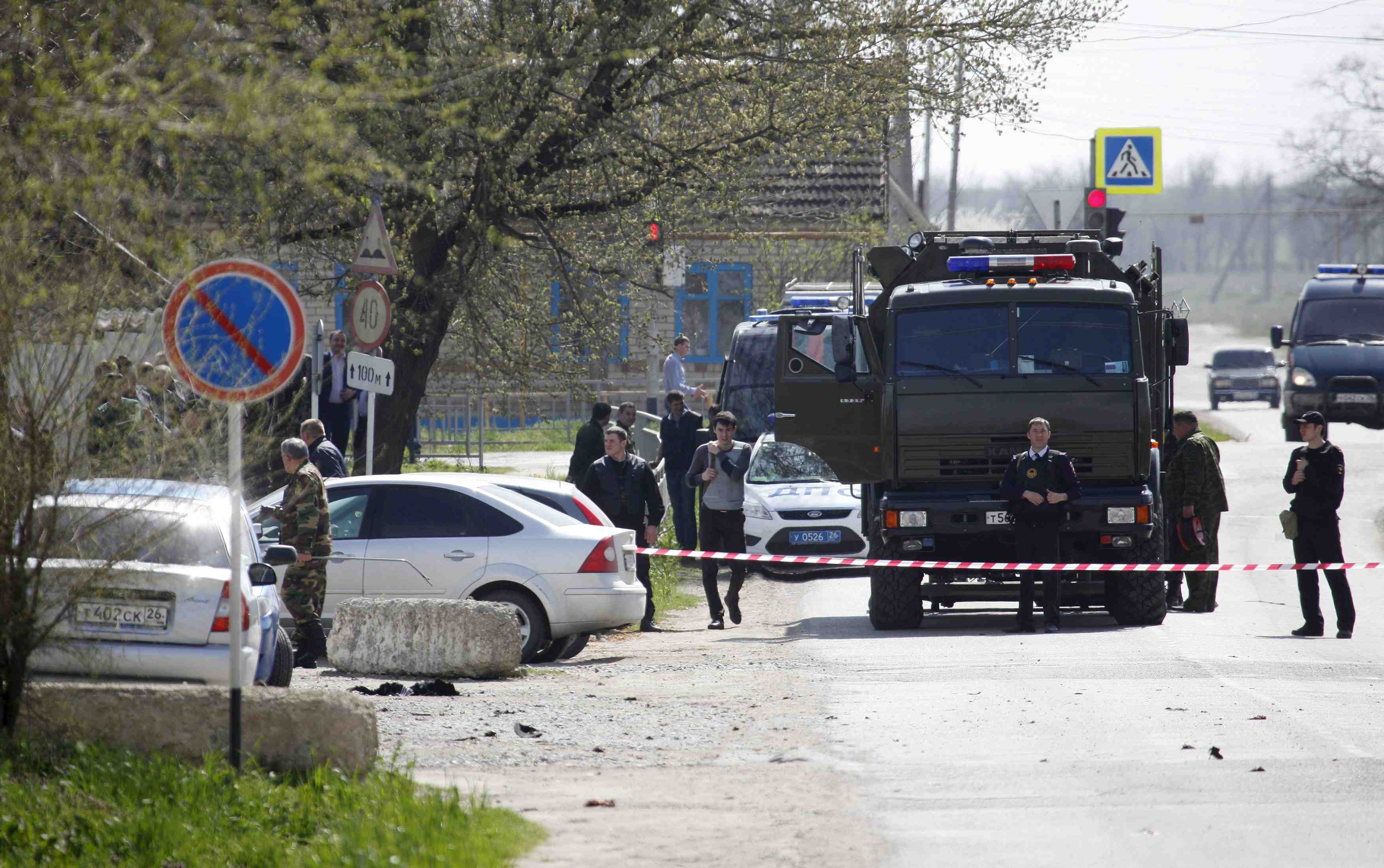 Un poste de police attaque dans le sud de la russie