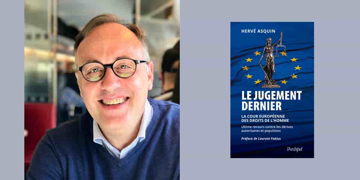 Hervé Asquin et son ouvrage "Le jugement dernier"
