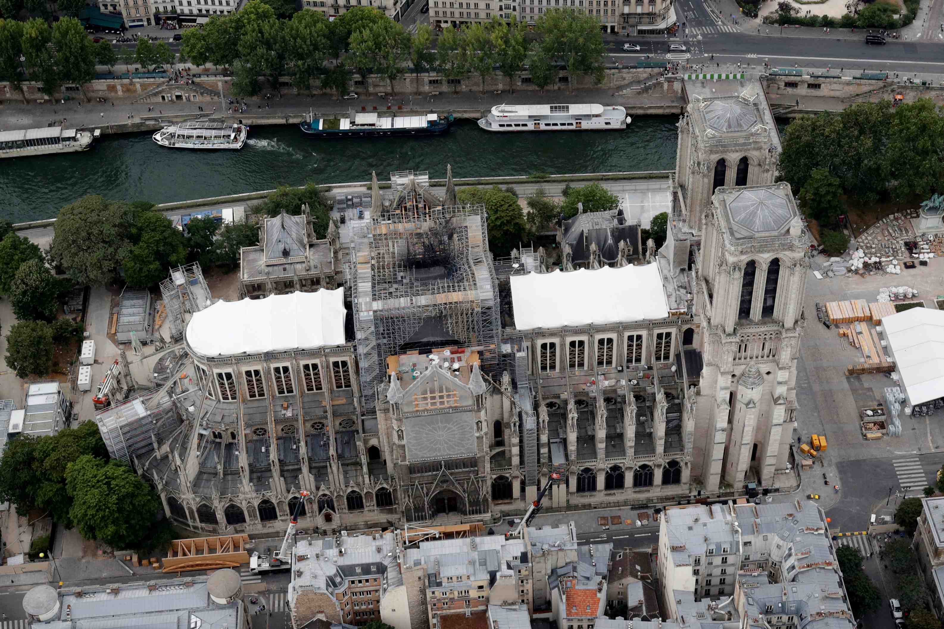 Notre-dame: pres de 200 enfants depistes pour le taux de plomb