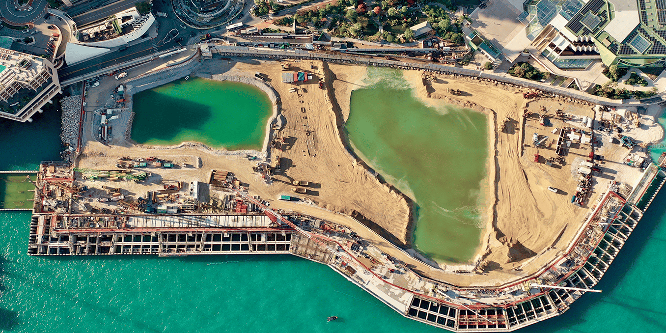 La construction du nouveau quartier monégasque, dont la livraison est prévue en 2025, comporte de nombreux défis techniques.
