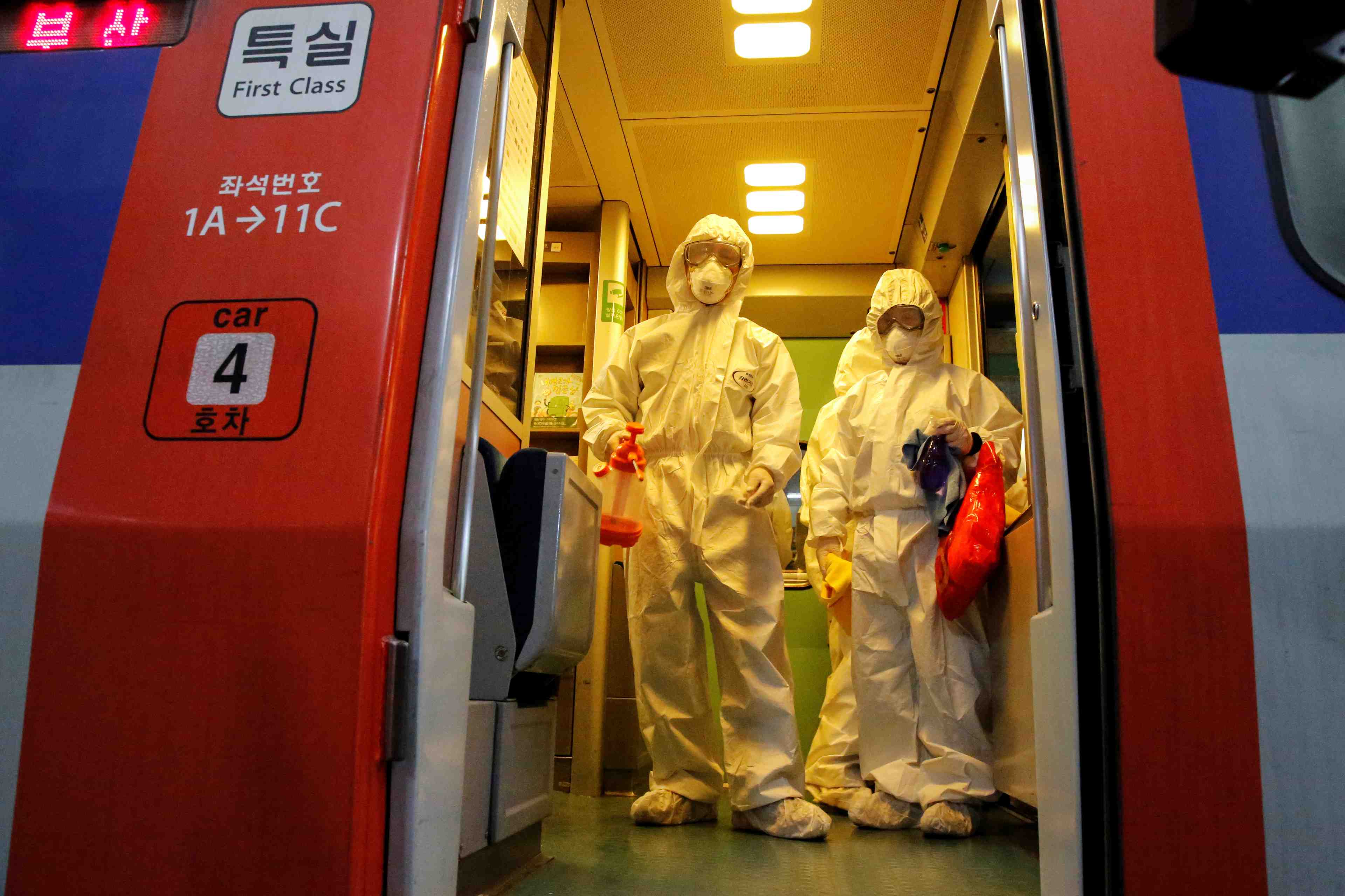Coronavirus: les cas en coree du sud superieurs a 5.000
