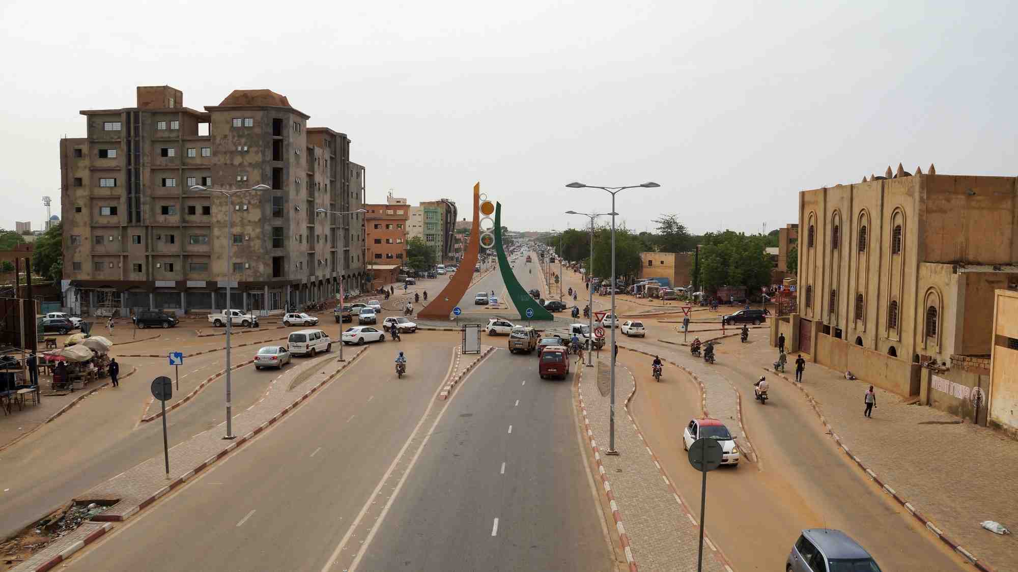 Une vue generale de niamey