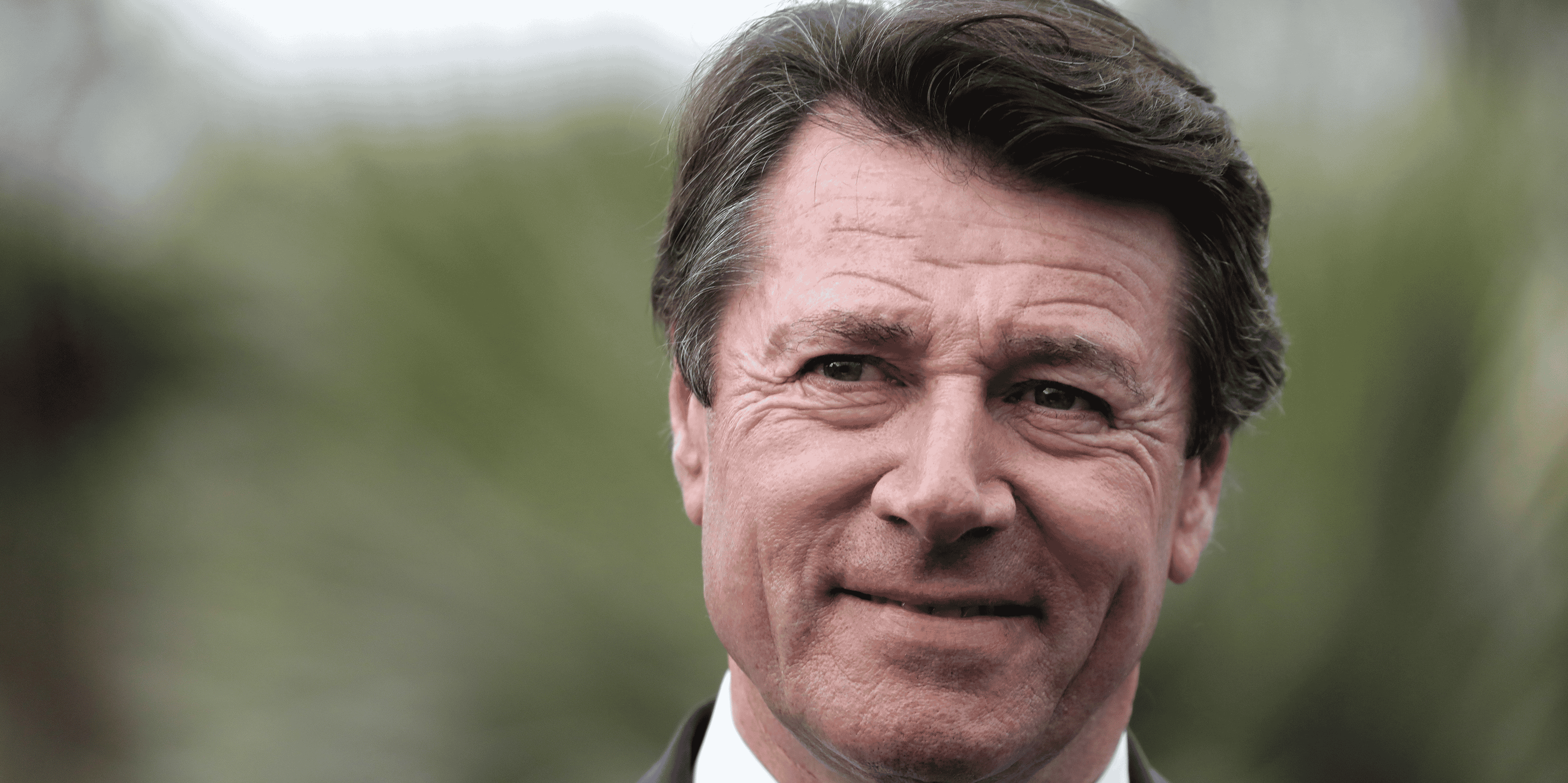 Le maire de nice, christian estrosi, teste positif