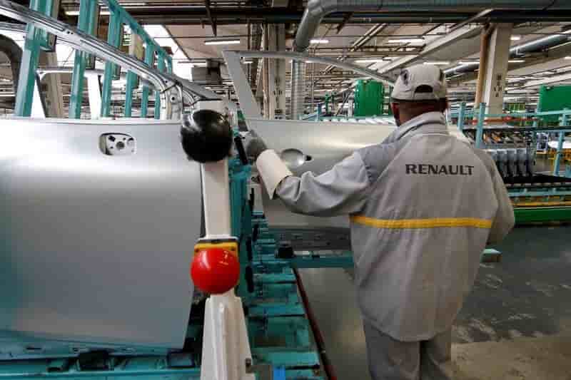 Appel syndical a des debrayages dans l'usine a flins