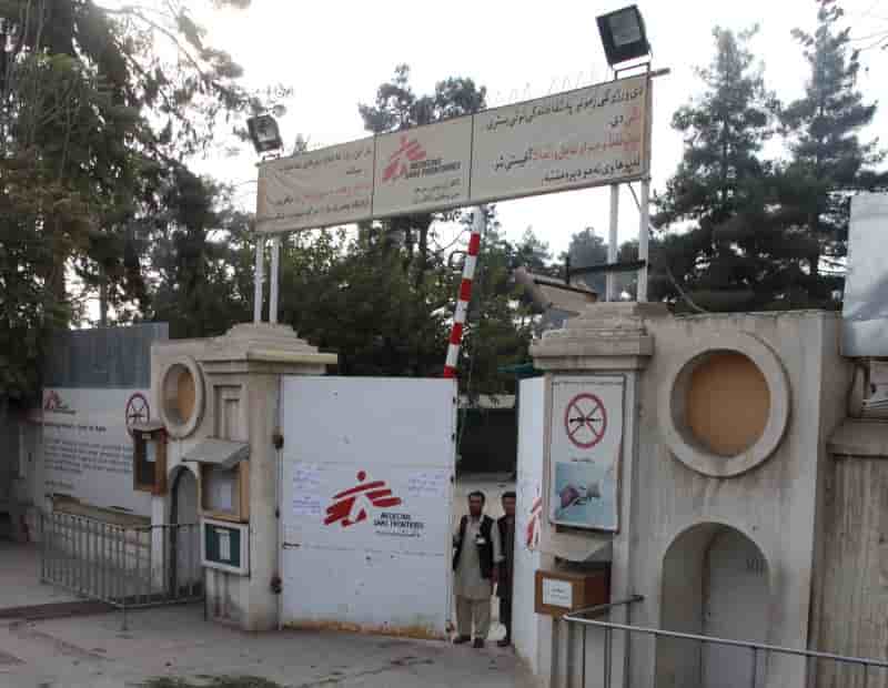 Un hopital de msf en afghanistan bombarde