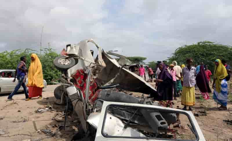 Bombe sur une route en somalie, 18 morts