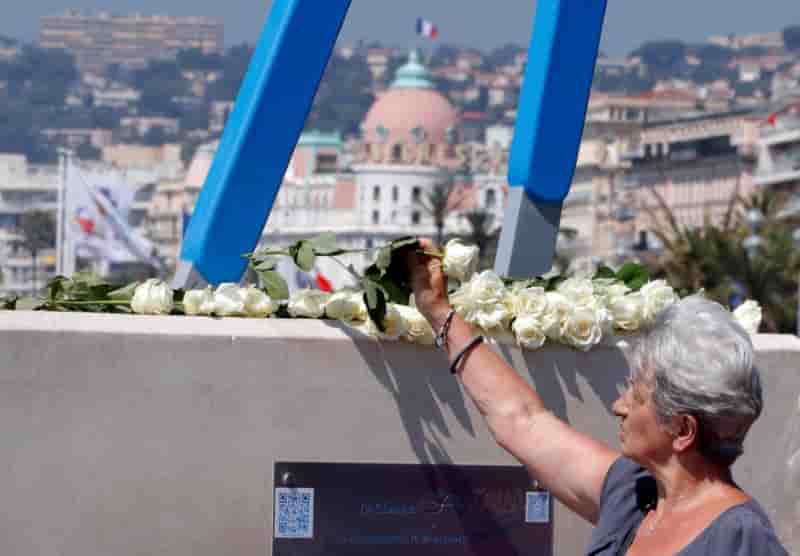 Nice honore la memoire des victimes de l’attentat du 14-juillet