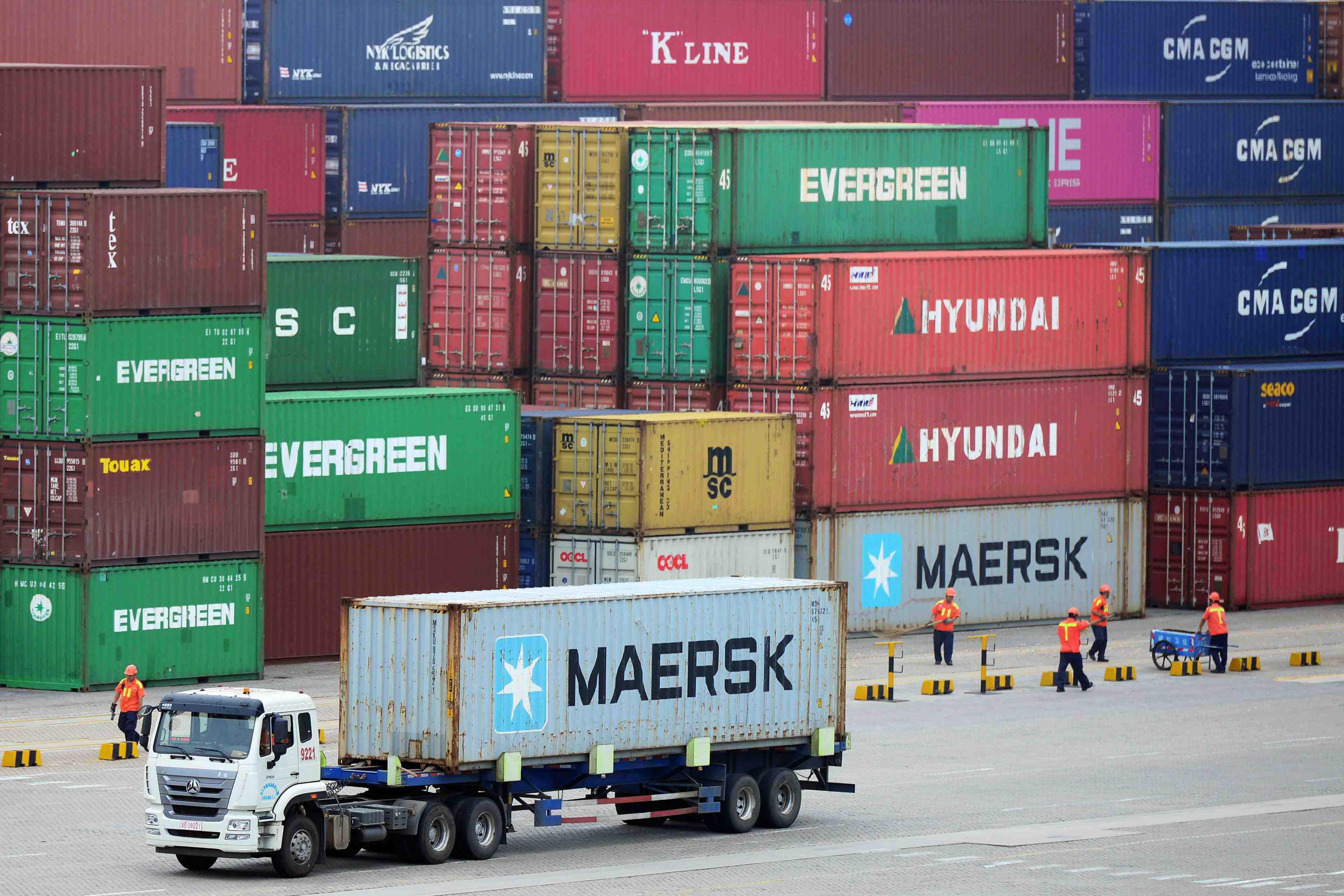 Chine: progression inattendue des exportations malgre les taxes us