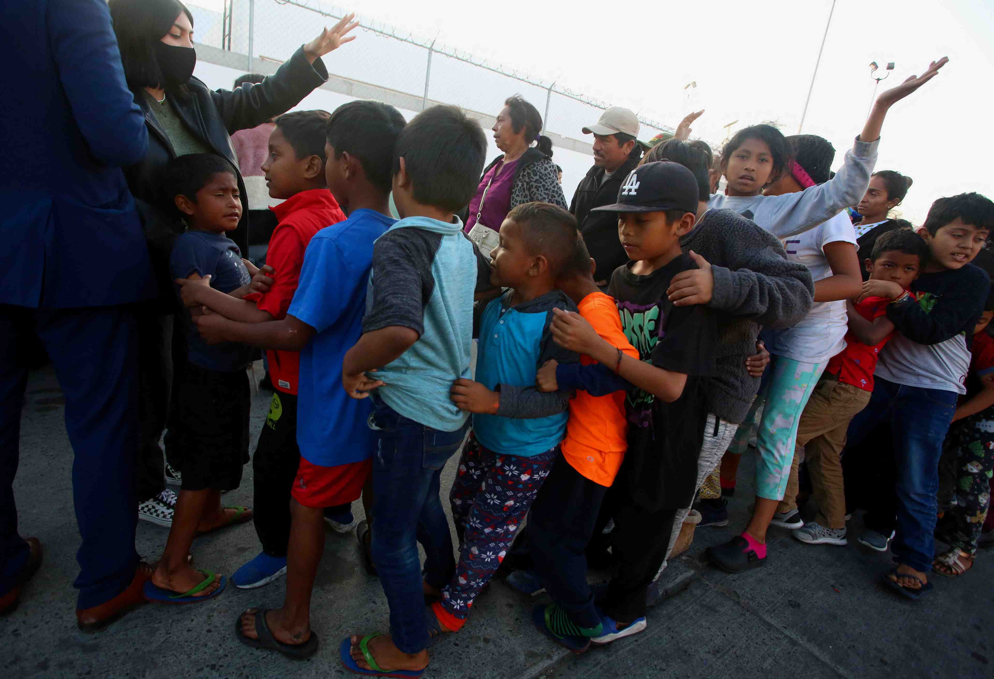 Mexique: risques de malnutrition et de maladies pour les enfants dans un camp de migrants, dit l'unicef
