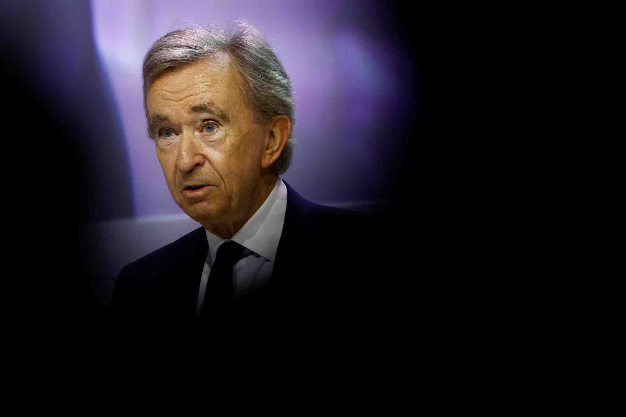 Bernard arnault, president-directeur general de lvmh
