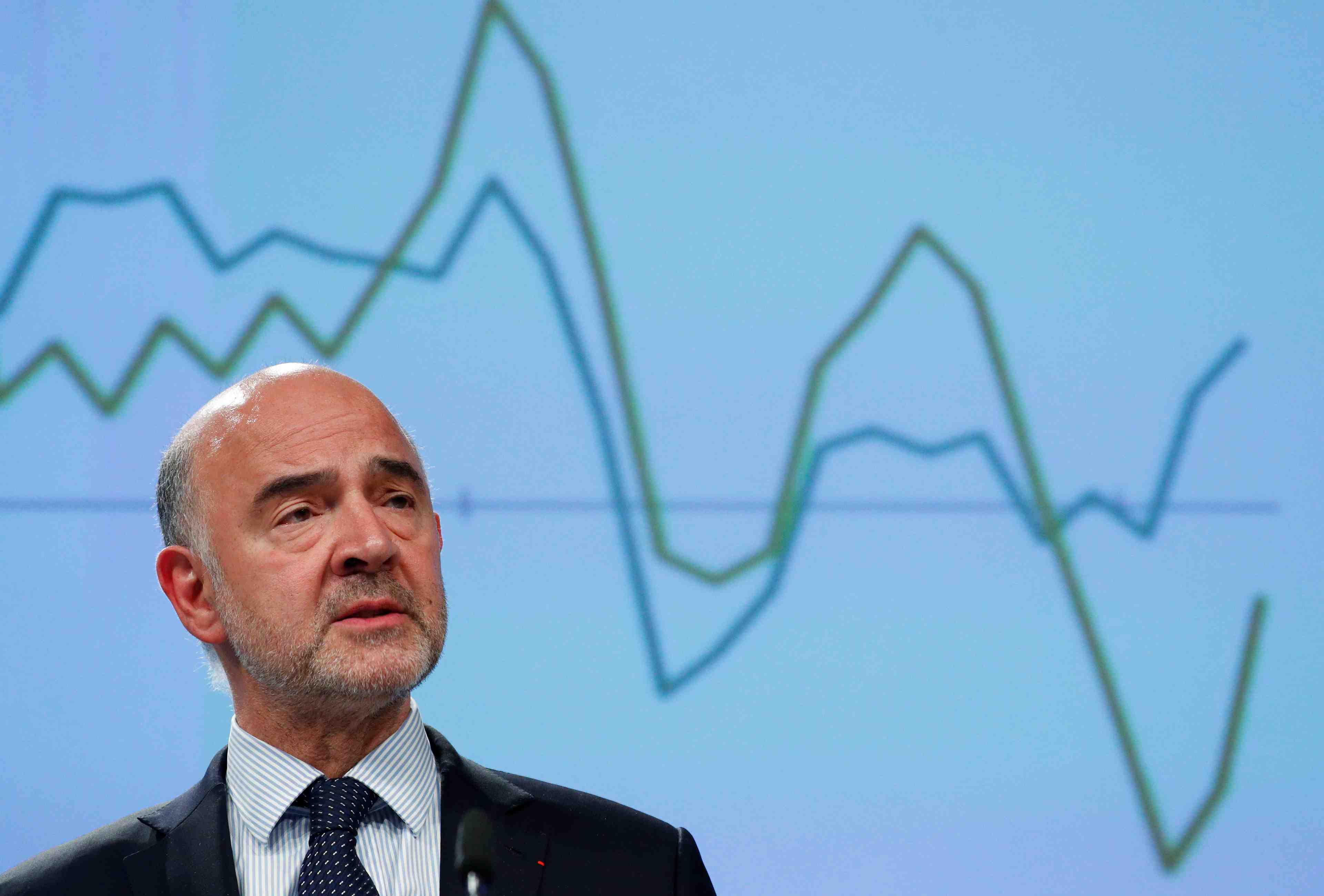 Brexit: londres doit regler son "cheque", accord ou pas, dit moscovici