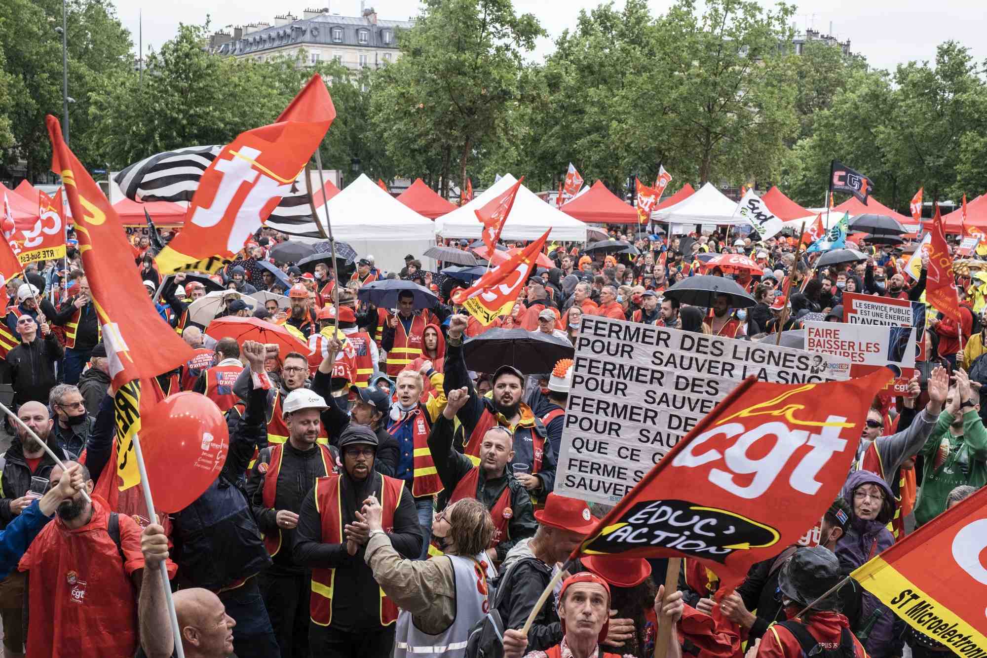 Hercules, Manif, EDF,