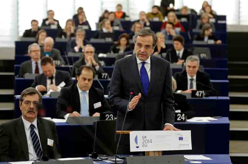 La Grèce, exemple de l'Europe qui marche pour Antonis Samaras
