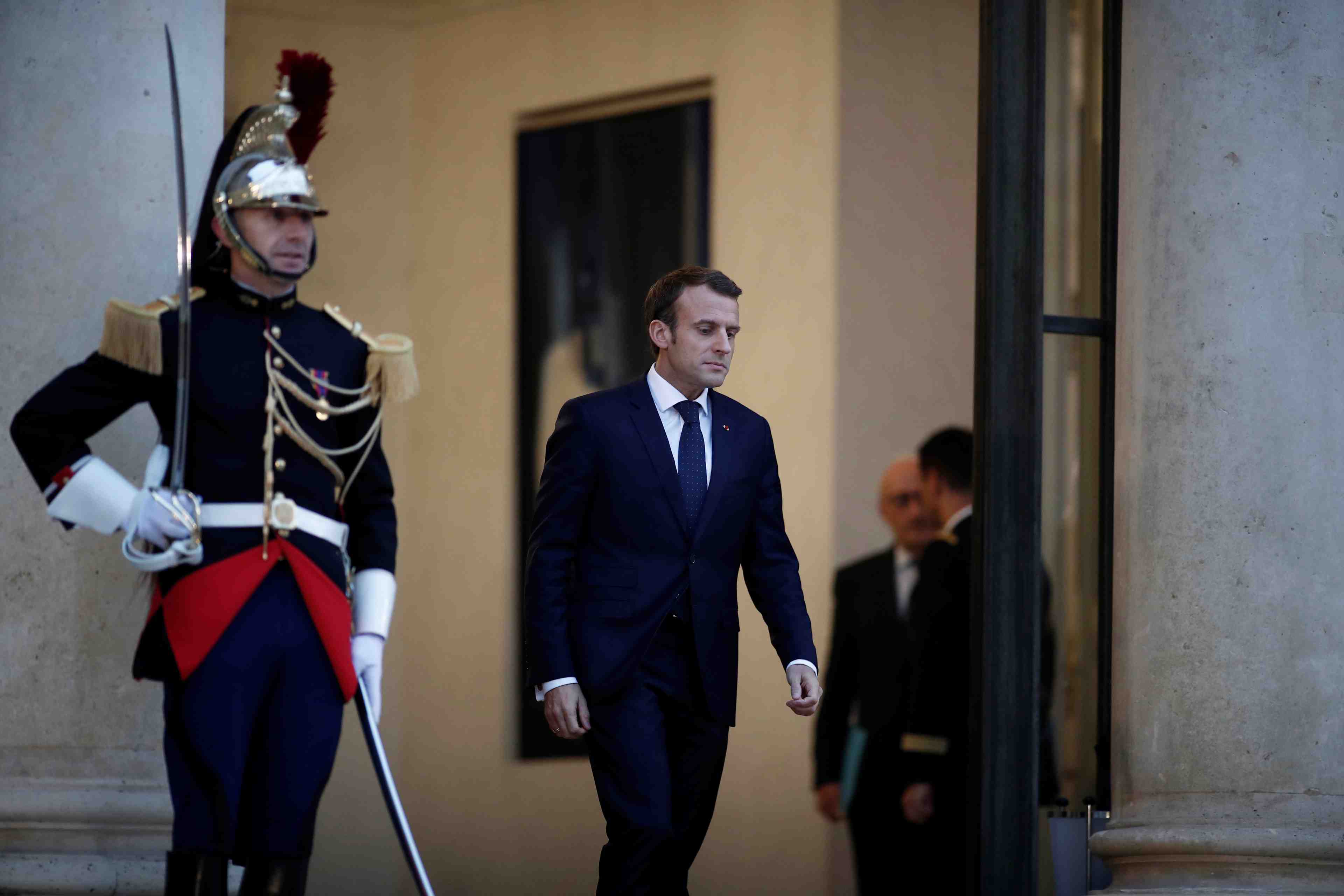 La confiance des francais en macron en baisse, selon un sondage