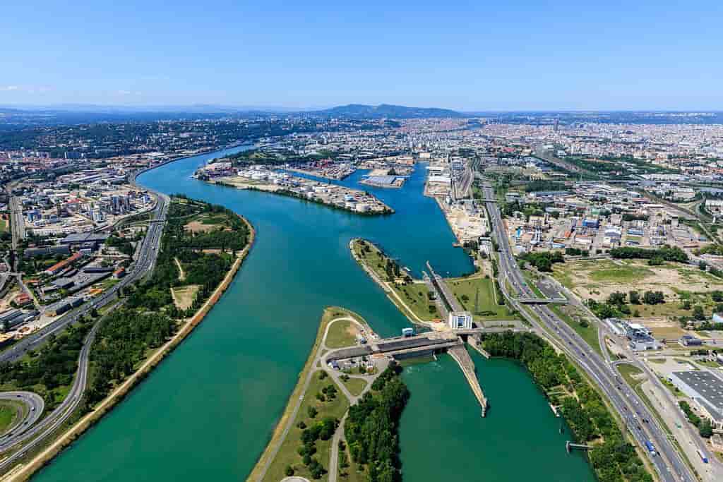 Centrale hydroélectrique de Pierre bénite CNR