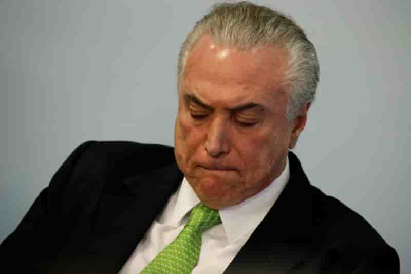 La cote de popularite de temer tombe a 3% au bresil