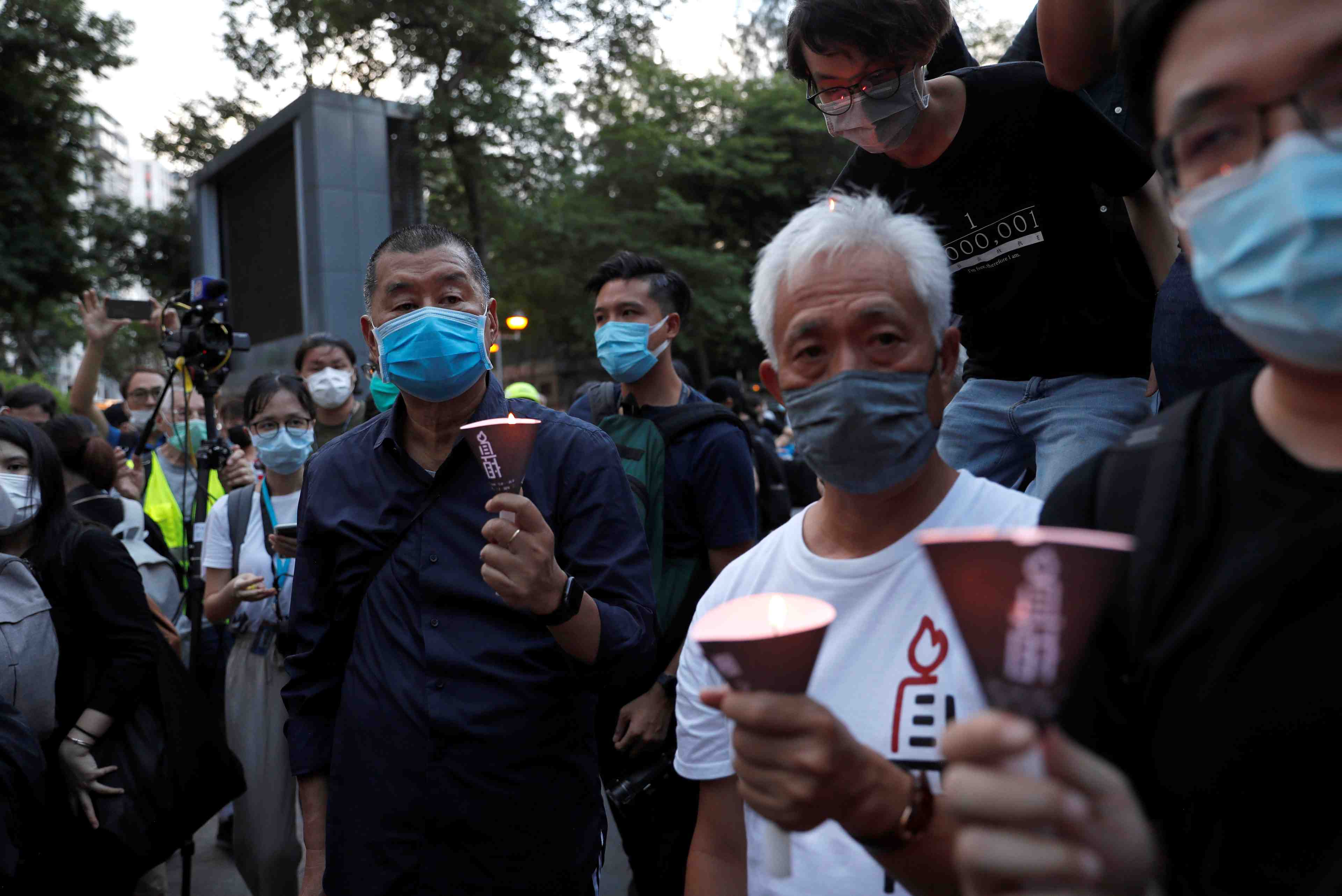 Hong kong: trois militants reconnus coupable de rassemblement non-autorise