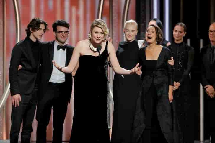 Le noir domine des golden globes hantes par l'affaire weinstein