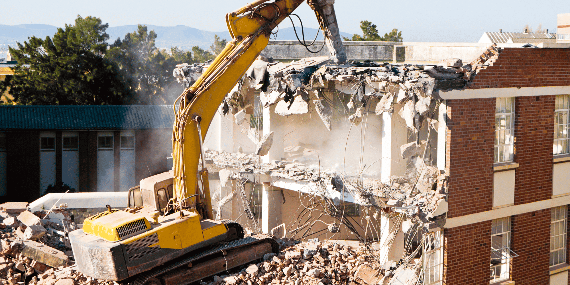 bâtiment, chantier, construction
