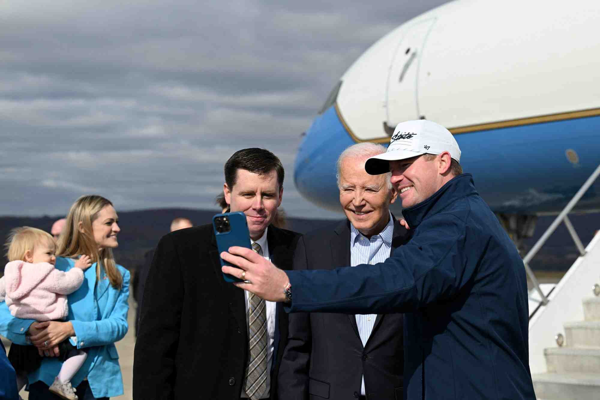 U.s. president biden visits his childhood hometown of scranton days before the u.s. presidential election