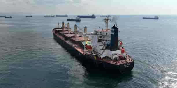 La voie maritime est primordiale pour l'exportation des céréales ukrainiennes (photo d'illustration).