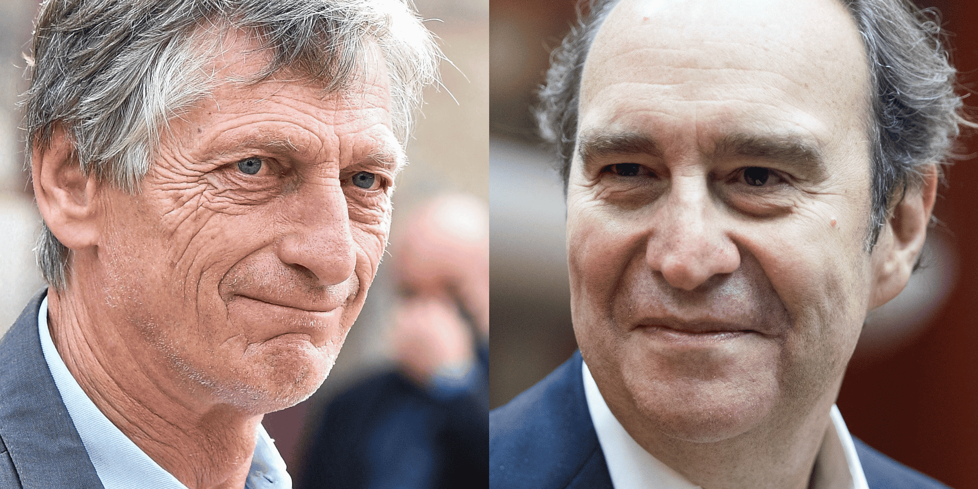 Xavier Niel et Nicolas de Tavernost