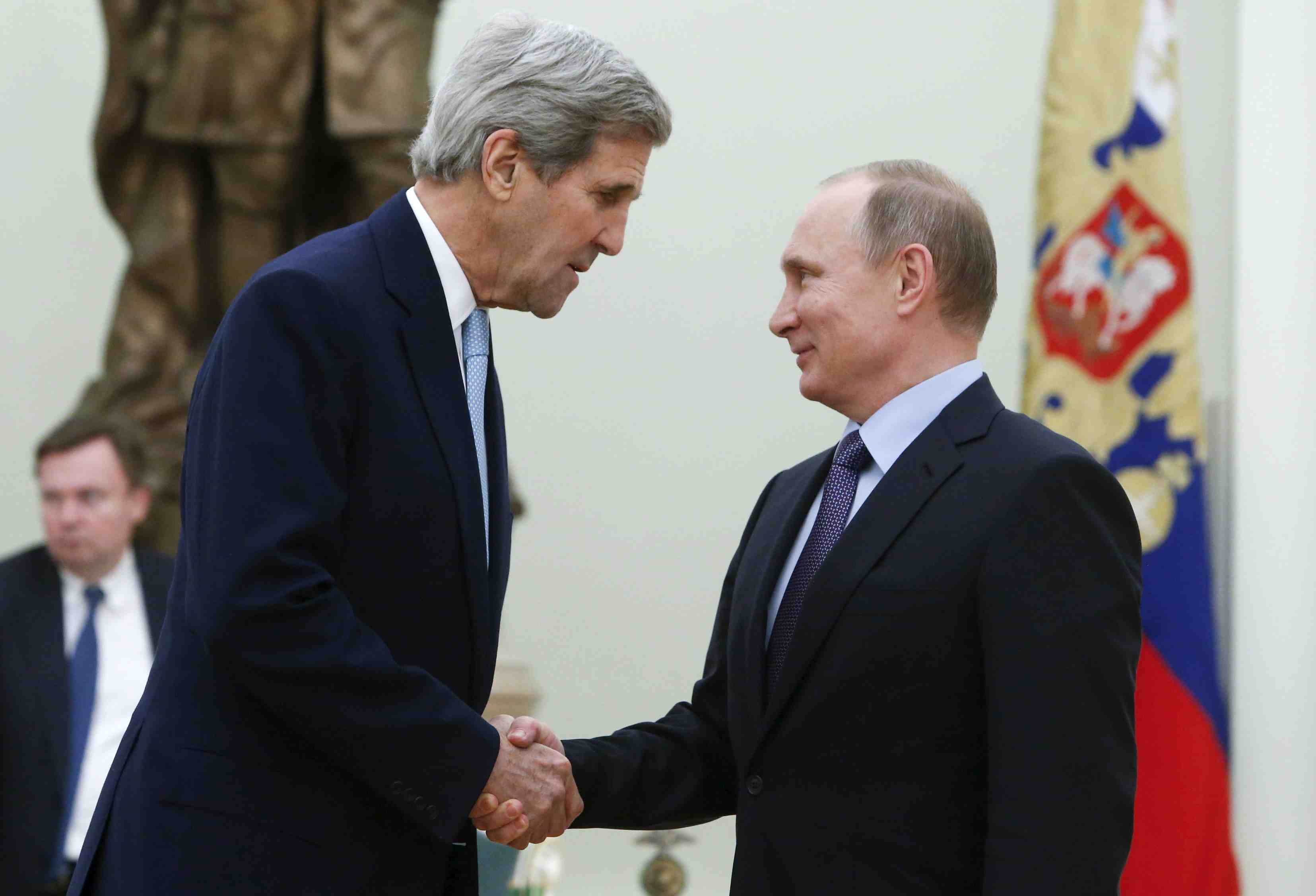 John kerry discute a moscou du dossier syrien