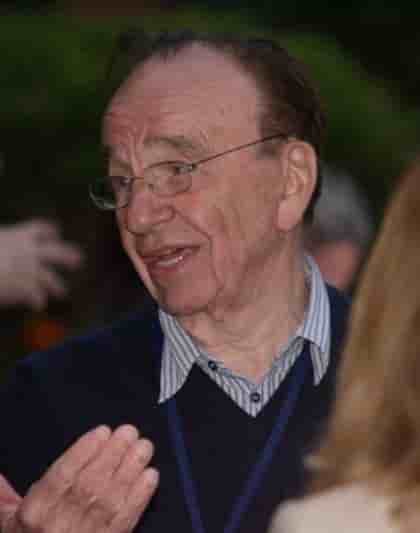 Rupert Murdoch, président du groupe News Corp