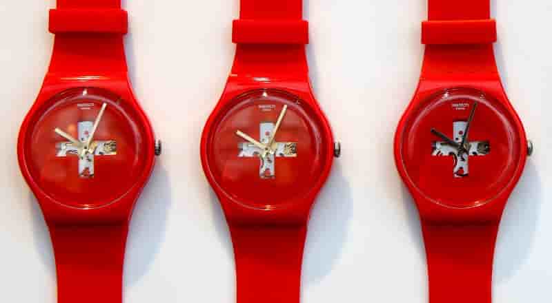 Swatch "tres positif" pour 2018 apres une acceleration fin 2017