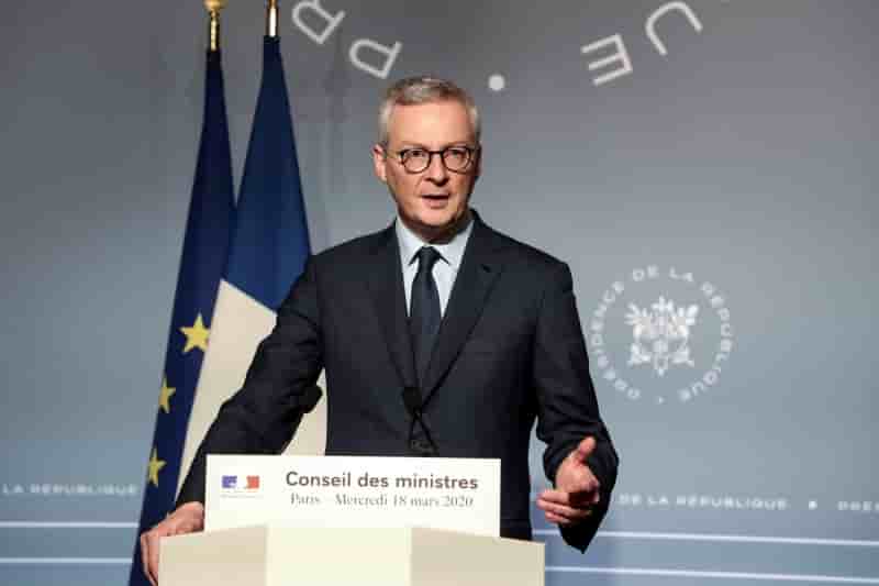Coronavirus: le plan de la bce est judicieux et reduira les "spreads", selon bruno le maire