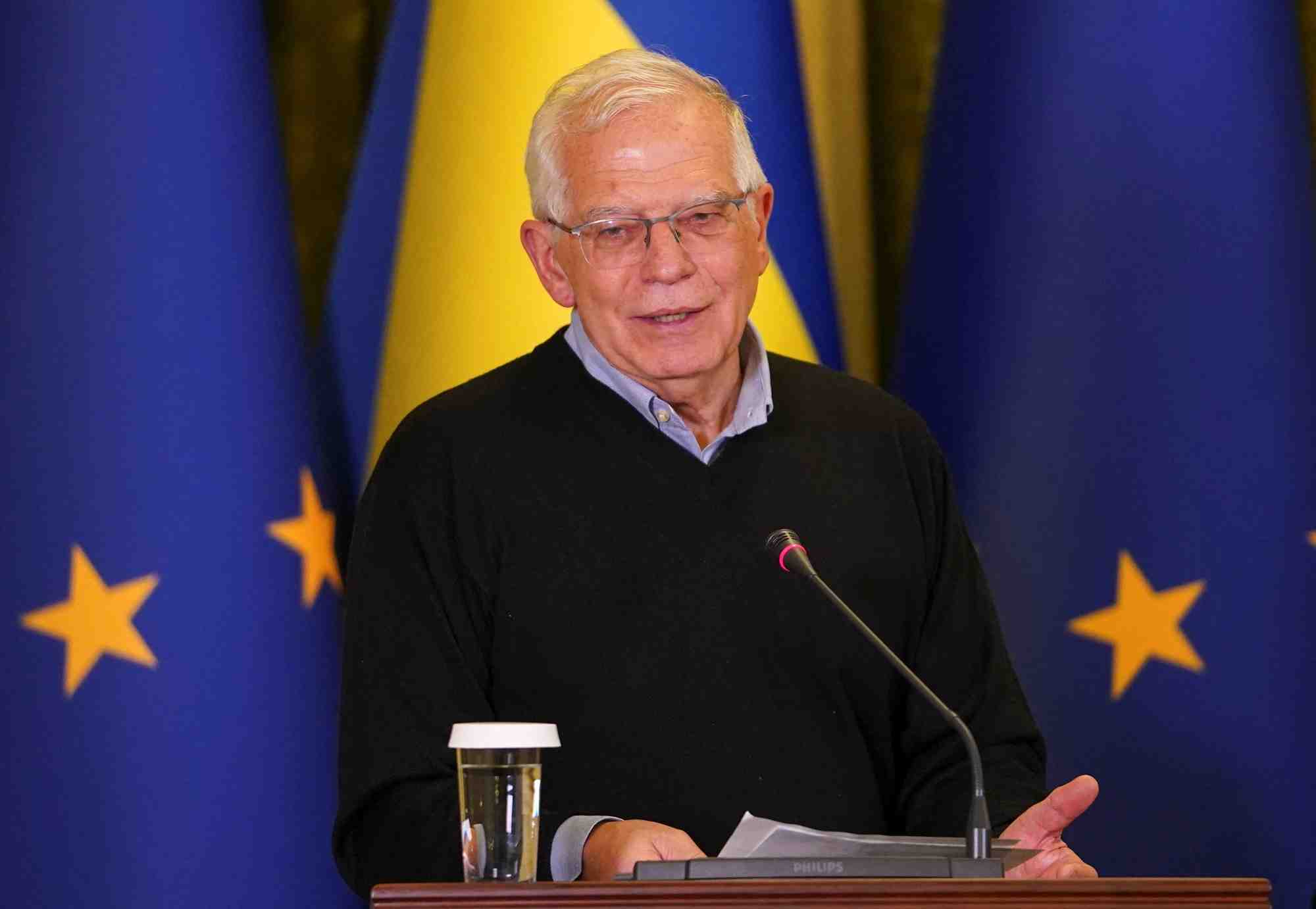 Nouvelles sanctions de l'ue contre la russie sous peu, selon borrell