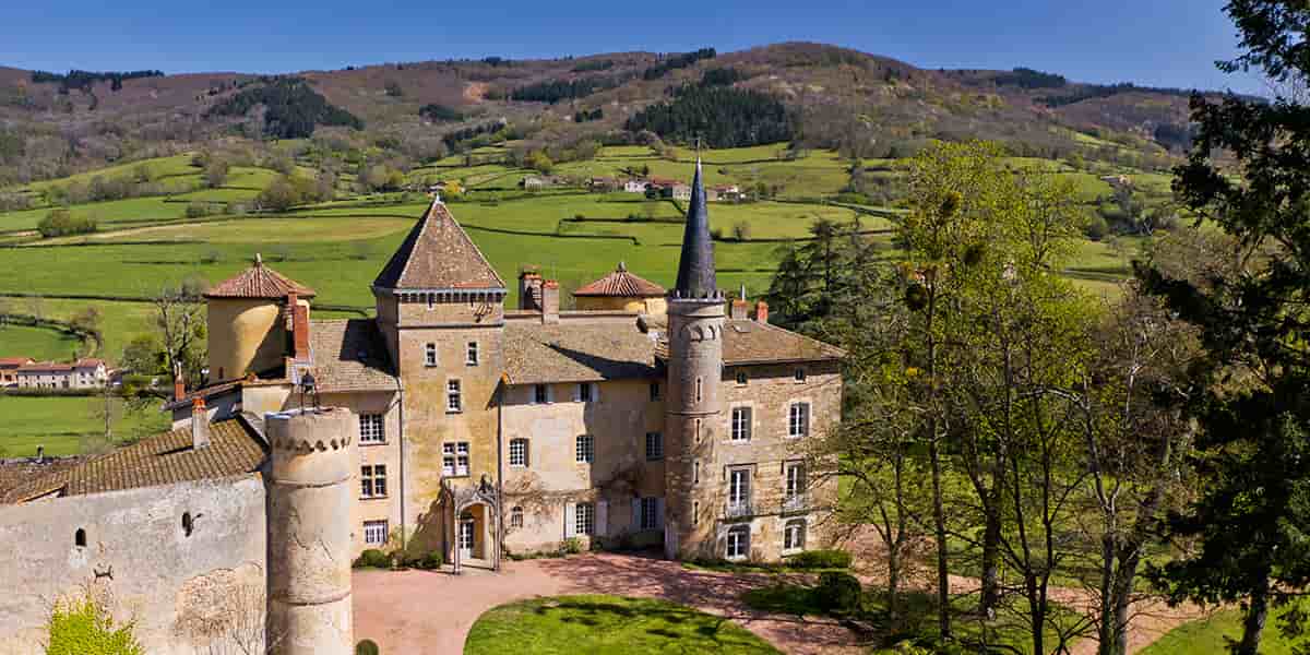 Château de Saint-point, cabinet de travail de Lamartine.