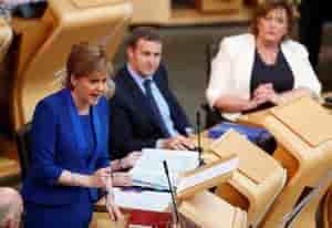 Report d'un nouveau referendum pour l'independance de l'ecosse
