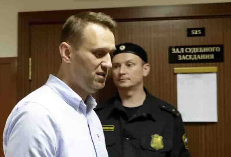 Les locaux de l'opposant russe navalny perquisitionnes a moscou