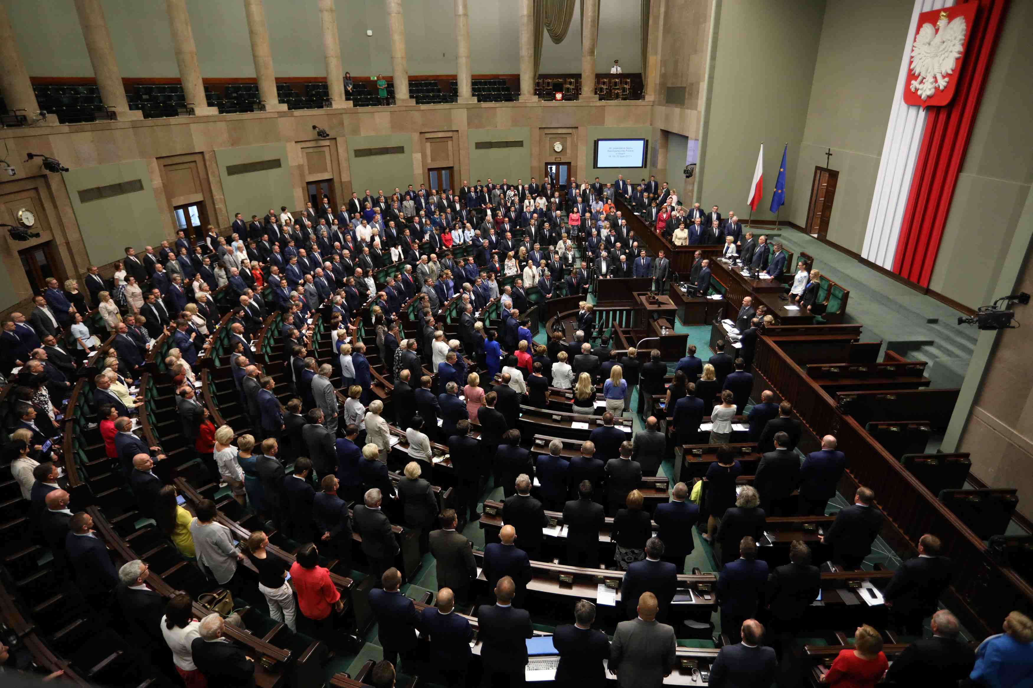 Debat houleux sur la reforme de la cour supreme en pologne