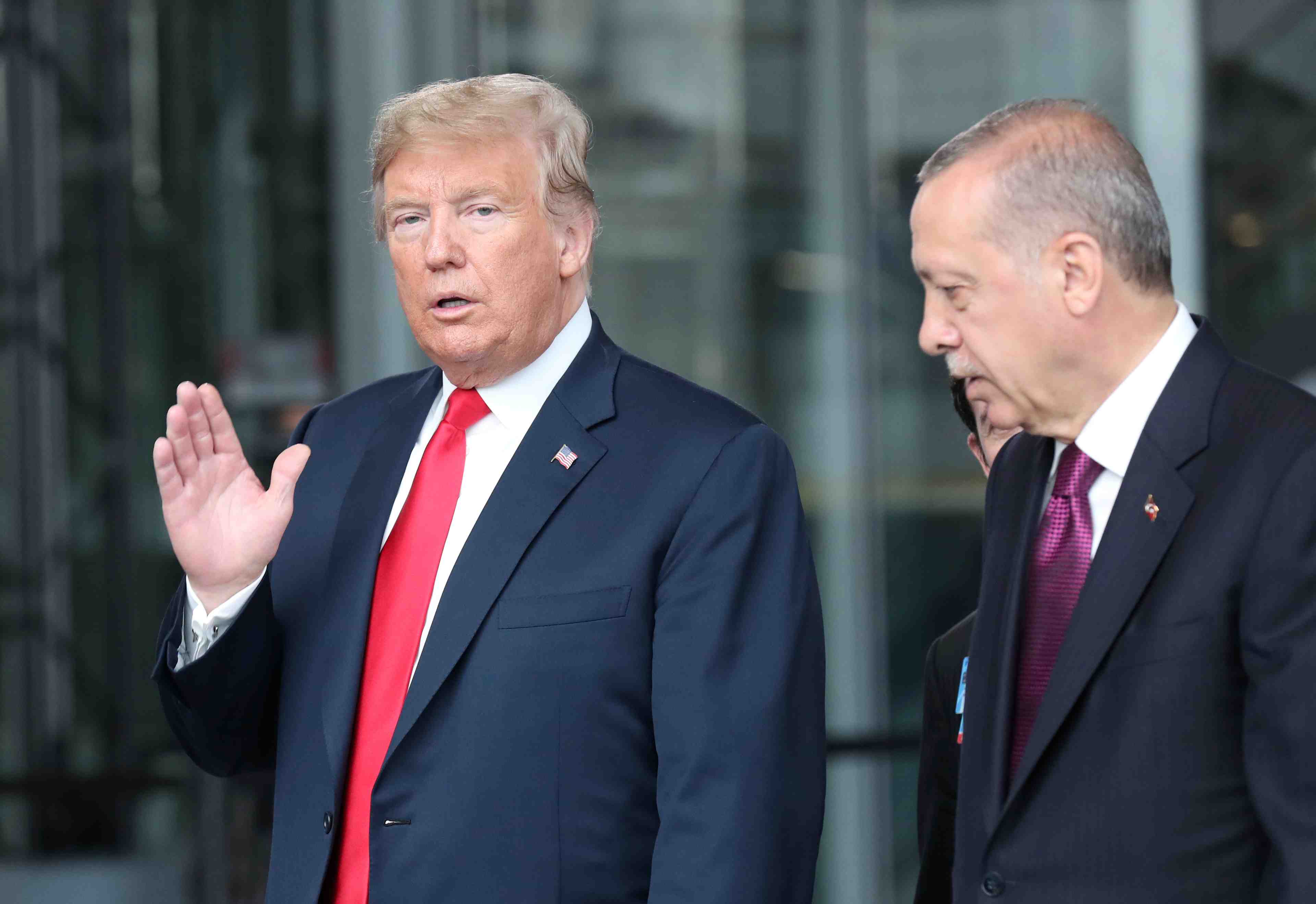 Trump et erdogan ont discute a paris du cas khashoggi