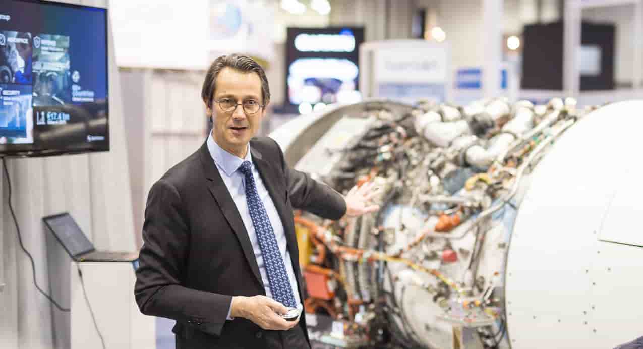 Olivier Andriès, DG de Safran, veut d'abord atteindre ses objectifs avant de se projeter sur 2026.