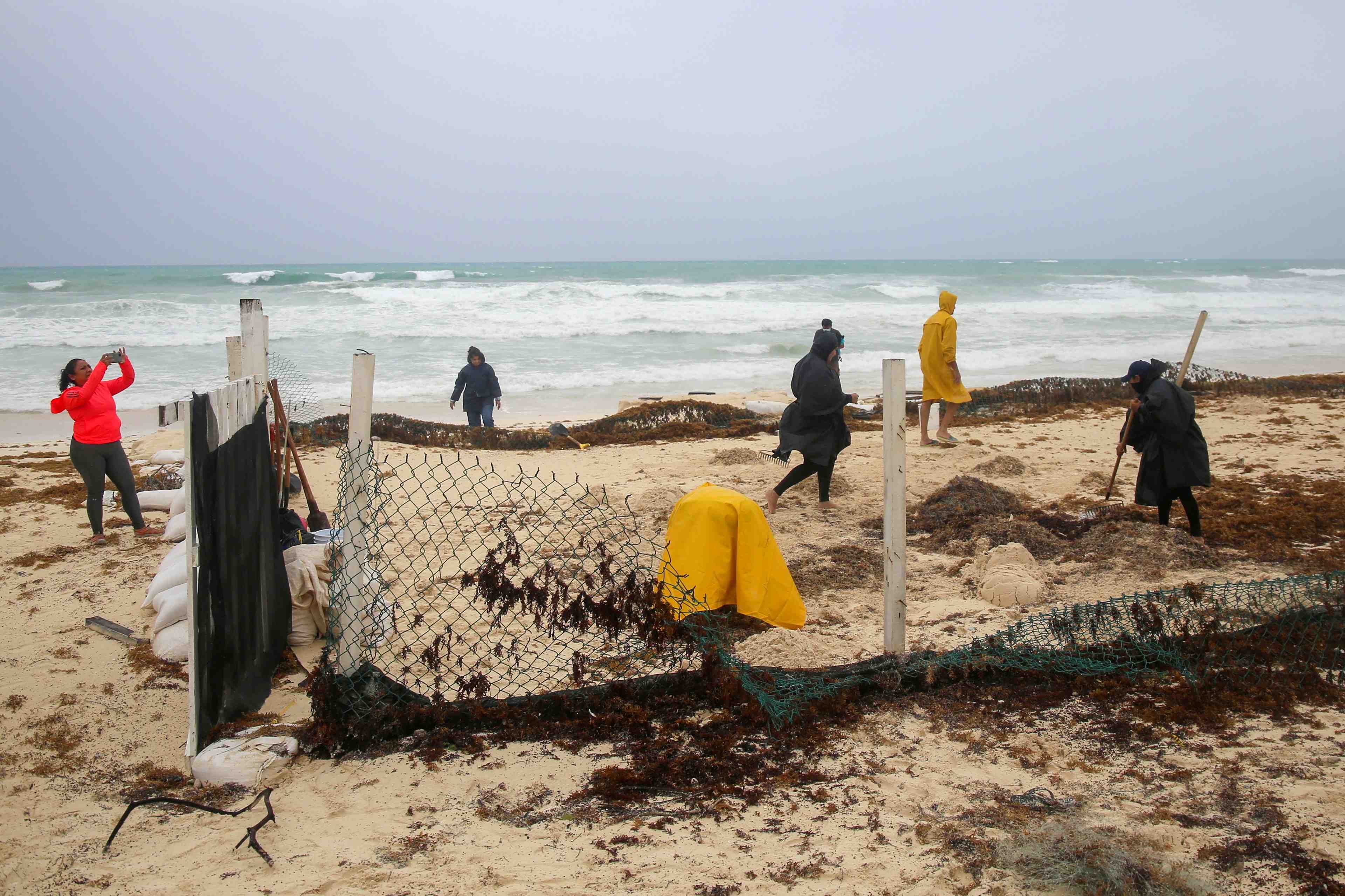 L'ouragan grace se renforce et aborde le mexique