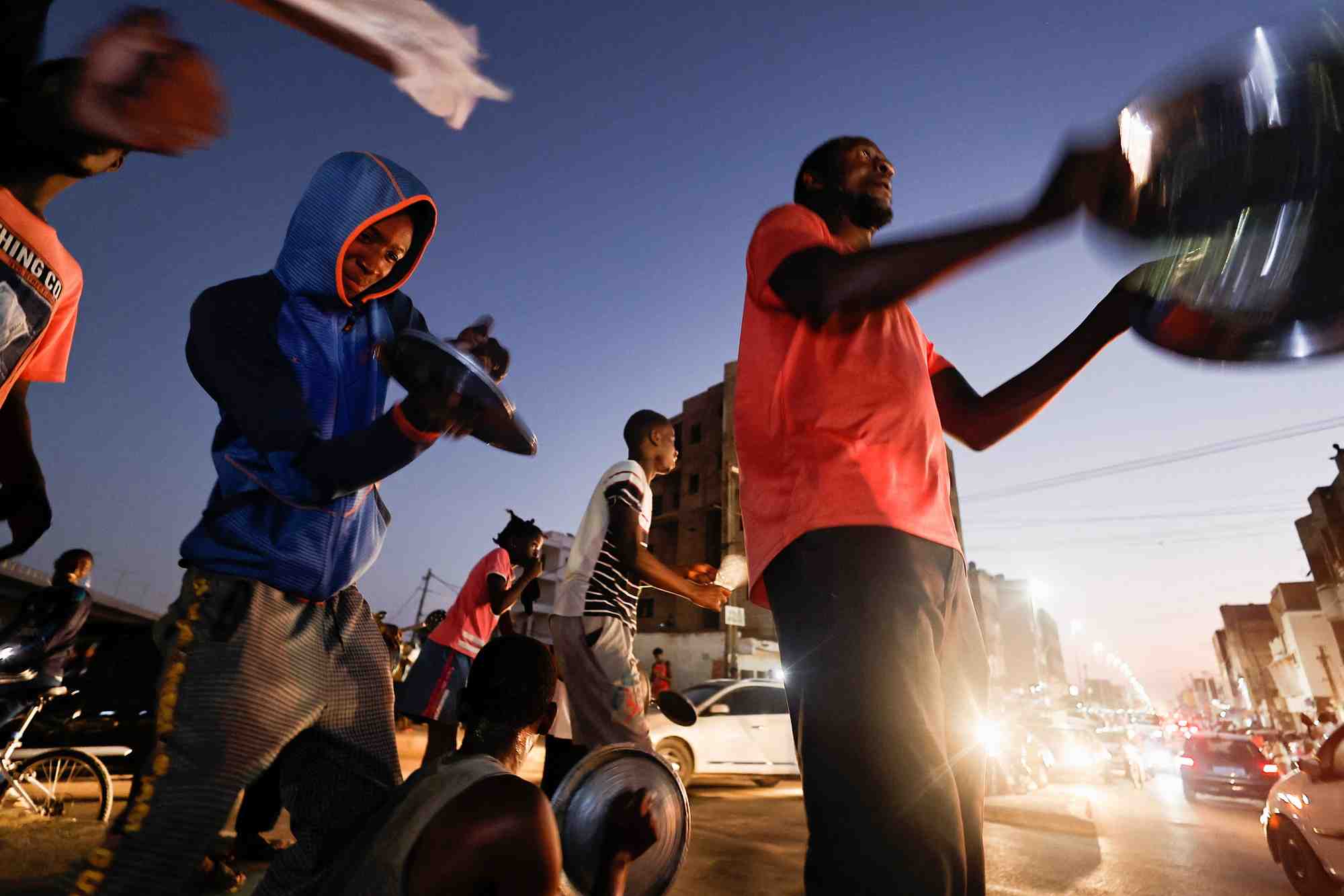 Concerts de casseroles lors de manifestations organisees par l'opposition au senegal