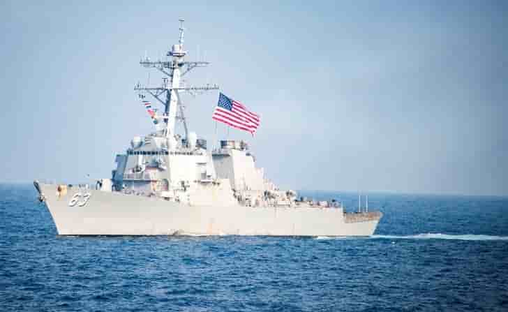 Pekin denonce une mission d'un destroyer us en mer de chine du sud