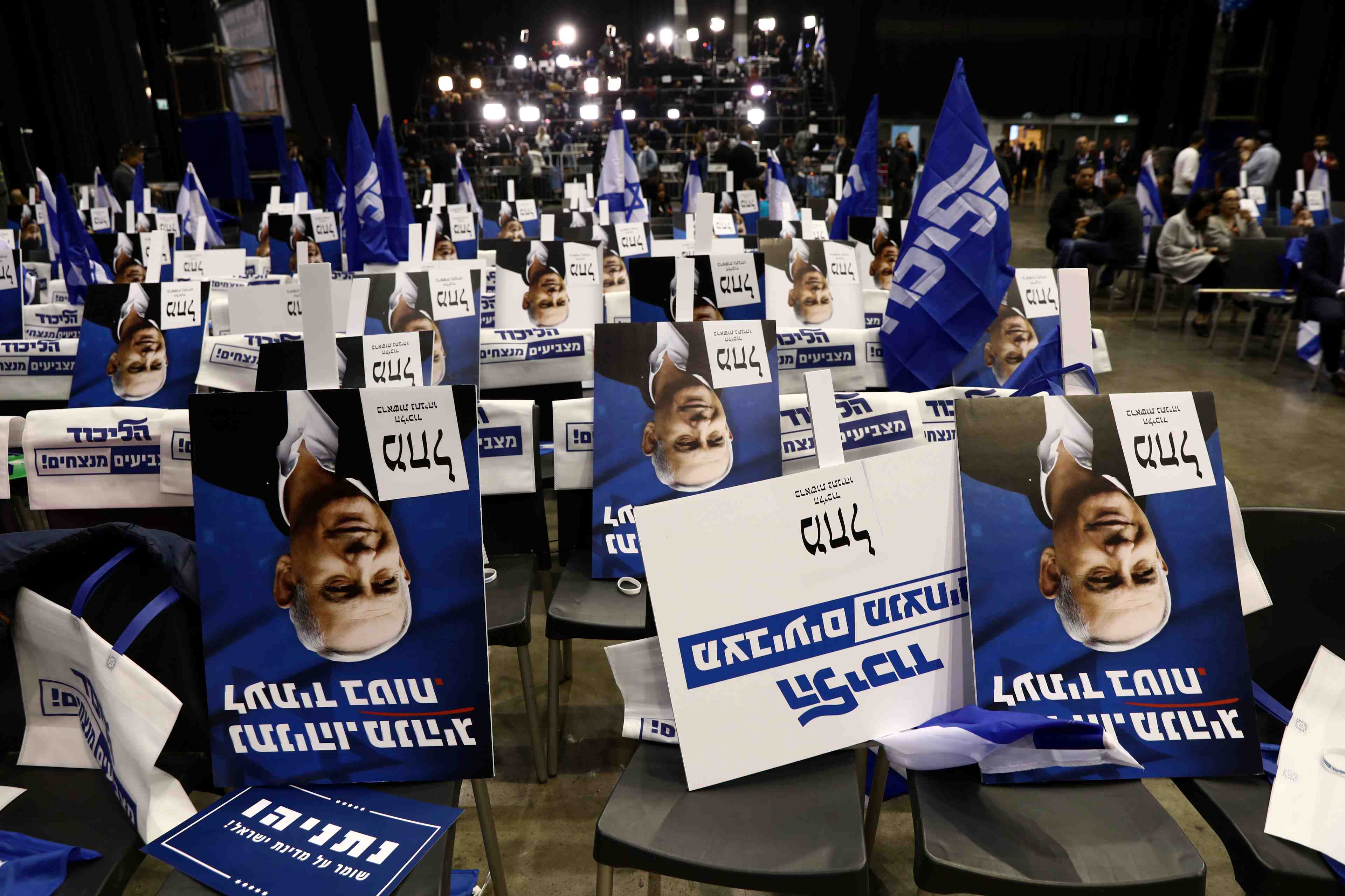 Le likoud donne en tete des legislatives israeliennes