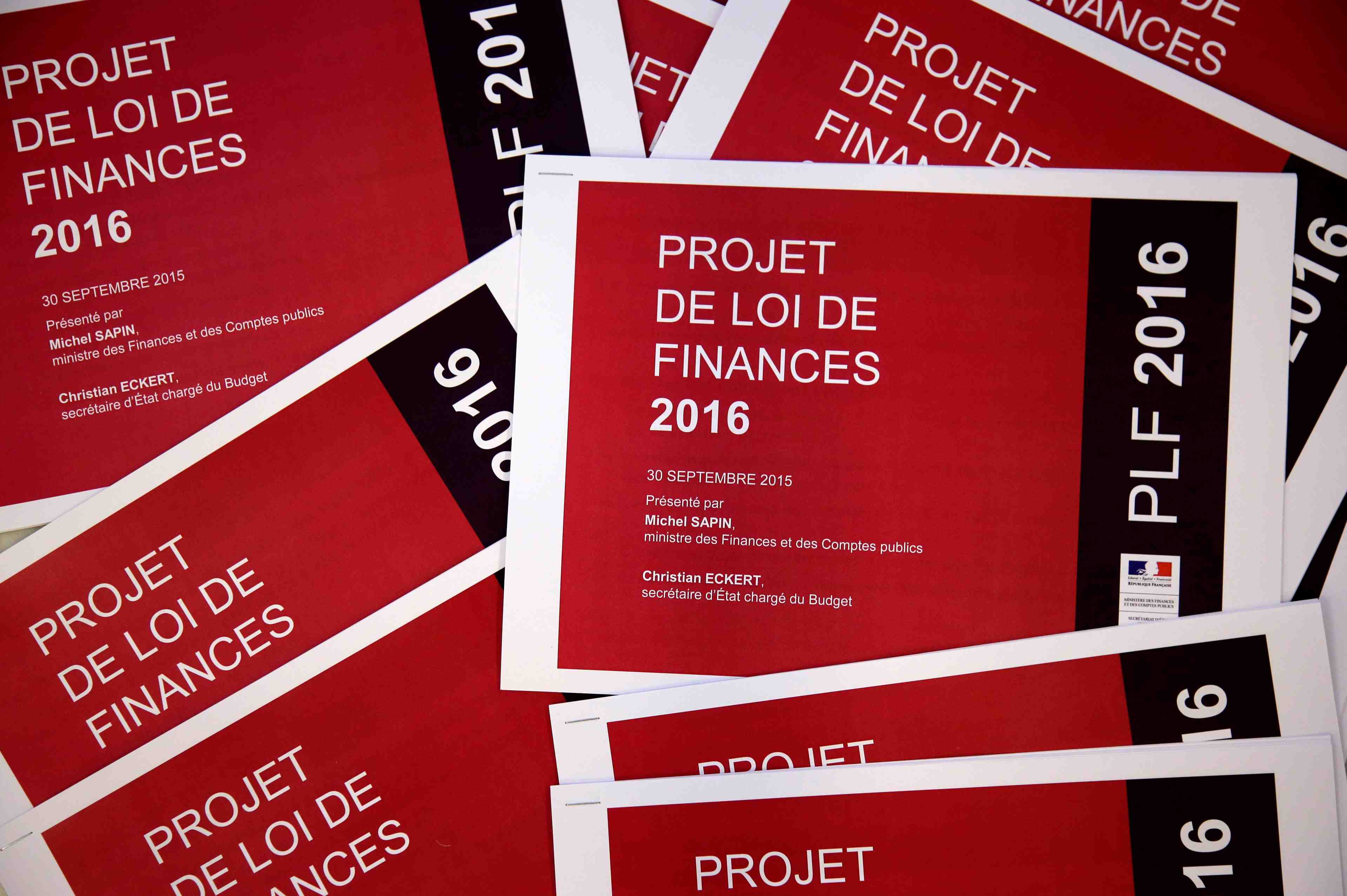 Le projet de budget 2016 prevoit une legere baisse du deficit